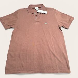 Lacoste Men's Polo Shirt in Tan